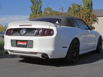 Flow Fx Axle-Back Exhaust System Fits 2011-2014 Ford Mustang 3.7-Liter, Flow Fx Axle-Back 2.5-Inch Stainless Steel Exhaust System, 4.0-Inch Black Ceramic Tips, Dual Out Rear Exit Flowmaster