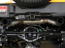 Flow Fx Axle-Back Exhaust System Fits 2021-2025 Ford Bronco 2.3L/2.7L, Flow Fx Axle-Back, Dual Exit Flowmaster