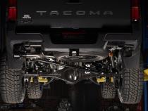 Signature Series Cat-Back Exhaust System Fits 2024-2025 Toyota Tacoma 2.4-Liter, All Wheelbases, Signature Series Dual Out Same Side Cat-Back Exhaust System, 304 Stainless Steel – Moderate Sound Flowmaster