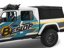 Supertop for Truck 2 '20-26 Gladiator For 5 ft. bed Black Diamond Bestop
