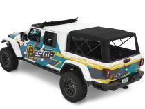 Supertop for Truck 2 '20-26 Gladiator For 5 ft. bed Black Diamond Bestop