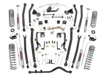 4.0 Inch Jeep Long Arm Suspension Lift Kit 12-18 Wrangler JK 2-door Rough Country