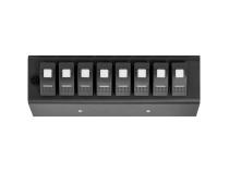 Add On Amber LED 8-Switch Panel for 07-08 Jeep Wrangler JK (for SourceSE)