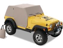 All Weather Jeep Trail Cover For Jeep 1997-2006 Wrangler TJ Charcoal/Gray Bestop