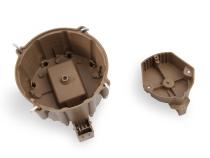 Distributor Cap &amp;amp; Rotor Kit Hei Style Tan 1972-1986 Various GM Clamp Down Cap ACCEL