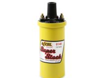 Ignition Coil Yellow 42000V 1.4 Ohm Primary Points Up To 6500 Rpm The 8140 Super Stock Ignition Coil Is A Canister Style Coil That Works With Oe Ignitions And Computers ACCEL