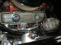 Scavenger Series Elite Header Fits 1957-1974 Corvette, Universal Center Dump, 327/350, V8, Shorty Headers 1-5/8 inch Primary 16 Gauge Tubing 3/8 Inch Flange Silver Ceramic Coating Carb Eo D-698, 409S Stainless Steel Flowmaster