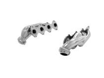 Scavenger Series Elite Header Shorty Header 2004-2010 Ford, F150 5.4L V8 1-5/8 Inch Primary 16 Gauge Tubing 3/8 Inch Flange Silver Ceramic Coating 409S Stainless Steel Carb Eo D-698-18 Compliant Flowmaster
