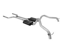 American Thunder Crossmember-Back Exhaust System Fits 1968-1974 Chevrolet Nova With V8 Engine 2.50 Inch Stainless Steel Pipes Aggressive To Moderate Sound Flowmaster