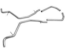 Crossmember-Back Exhaust System Fits 1959-1964 Impala, Biscayne, Bel Air With V8 Engine Moderate To Mild Sound Flowmaster