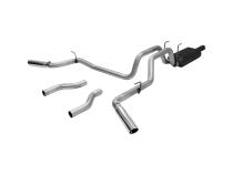 American Thunder Cat-Back Exhaust System Fits 2006-2008 Dodge Ram 1500 With 5.7L Hemi Engine, Dual Side Or Rear Exit, Stainless Steel Aggressive To Moderate Sound Flowmaster