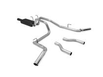 American Thunder Cat-Back Exhaust System Fits 2006-2008 Dodge Ram 1500 With 5.7L Hemi Engine, Dual Side Or Rear Exit, Stainless Steel Aggressive To Moderate Sound Flowmaster
