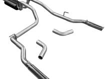 American Thunder Cat-Back Exhaust System Fits 2006-2008 Dodge Ram 1500 With 5.7L Hemi Engine, Dual Side Or Rear Exit, Stainless Steel Aggressive To Moderate Sound Flowmaster