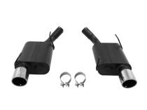 American Thunder Axle-Back Exhaust System 2005-2010 Ford Mustang Gt, Gt500, California Special With 4.6L, 5.4L Engine Aggressive To Moderate Sound Flowmaster