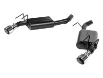 American Thunder Axle-Back Exhaust System 2010-2015 Chevrolet Camaro With 3.6L Engine Aggressive Sound Flowmaster