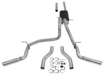 Force Ii Cat-Back Exhaust System Fits 2007*-2013 GM (*Not Classic Body) Silverado/Sierra 1500 With The 5.3L Engines Moderate Sound Flowmaster