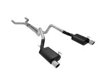 American Thunder Cat-Back Exhaust System Fits 2005-2010 Ford Mustang Gt, Gt500, California Special Or Convertible With 4.6L Or 5.4L Engine 3.00-Inch Mandrel Bent Pipes With Scavenger Series X-Pipe Aggressive Sound Flowmaster
