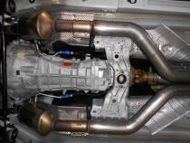 American Thunder Cat-Back Exhaust System Fits 2005-2010 Ford Mustang Gt, Gt500, California Special Or Convertible With 4.6L Or 5.4L Engine 3.00-Inch Mandrel Bent Pipes With Scavenger Series X-Pipe Aggressive Sound Flowmaster