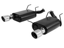 Force Ii Axle-Back Exhaust System Fits 2011-2014 Ford Mustang With 3.7L Engine Moderate Sound Flowmaster