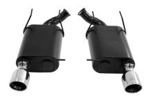 Force Ii Axle-Back Exhaust System Fits 2011-2014 Ford Mustang With 3.7L Engine Moderate Sound Flowmaster