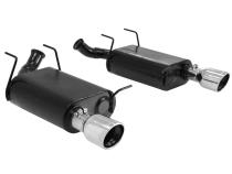 Force Ii Axle-Back Exhaust System Fits 2011-2014 Ford Mustang With 3.7L Engine Moderate Sound Flowmaster