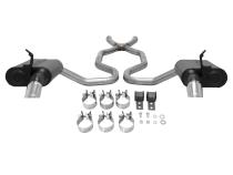 Force Ii Crossmember-Back Exhaust System 1974-1979 Chevrolet Corvette 350Ci Engine (Intended For Off Road Use Only On 1975-1979 Vehicles) Moderate To Mild Sound Flowmaster