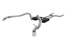 American Thunder Crossmember-Back Exhaust System Fits 1962-1967 Chevrolet Chevy Ii/Nova With V8 Engine 2.50 Inch Stainless Steel Aggressive To Moderate Sound Flowmaster