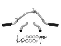 Outlaw Cat-Back Exhaust System 2009-2013 Silverado/Sierra 1500 Trucks With The 5.3L Engine And Fits All 2/4 Wheel Drives With 143.5 And 157.5-Inch Wheelbases Aggressive Sound Flowmaster