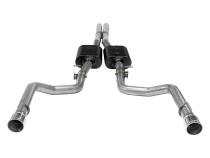 American Thunder Cat-Back Exhaust System 2015-2023 Dodge Charger Srt 392, R/T Scat Pack Models With 6.4L Engine, And Hellcat With 6.2L Engine Retains Factory Mds Valve Function Aggressive To Moderate Sound Flowmaster