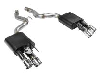 American Thunder Axle-Back Exhaust System Fits 2018-2023 Mustang Gt 5.0L With Factory Active Performance Exhaust Valves Aggressive To Moderate Sound Flowmaster