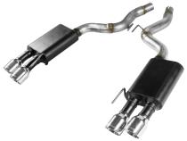 American Thunder Axle-Back Exhaust System Fits 2018-2023 Mustang Gt 5.0L Without Factory Active Performance Exhaust Valves Aggressive To Moderate Sound Flowmaster