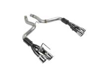 Outlaw Axle-Back Exhaust System Fits 2018-2023 Mustang Gt 5.0L With Factory Active Performance Exhaust Valves Aggressive Sound Flowmaster