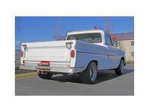 American Thunder Crossmember-Back Exhaust System Fits 1963-1966 GM C10/1000 Series V8 Truck, 2Wd Short And Long Bed, 2.5 Inch 409 Stainless Steel, Dual Exit Flowmaster