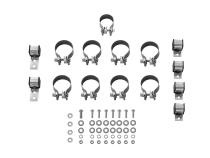American Thunder Crossmember-Back Exhaust System Fits 1967-1972 Ford F-100/250/350 V8 Without Side Tank, 2Wd Short And Long Bed, 2.5 Inch 409 Stainless Steel, Dual Exit Flowmaster