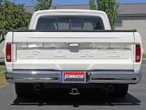 American Thunder Crossmember-Back Exhaust System Fits 1967-1972 Ford F-100/250/350 V8 Without Side Tank, 2Wd Short And Long Bed, 2.5 Inch 409 Stainless Steel, Dual Exit Flowmaster