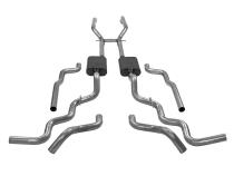 American Thunder Crossmember-Back Exhaust System Fits 1967-1972 Chevrolet/Gmc K10, K15/K1500, K20, K25/K2500 4Wd Trucks With V8 Engines, 2.50 Inch 409 Stainless Steel Flowmaster