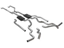 American Thunder Crossmember-Back Exhaust System Fits 1967-1972 Chevrolet/Gmc K10, K15/K1500, K20, K25/K2500 4Wd Trucks With V8 Engines, 2.50 Inch 409 Stainless Steel Flowmaster