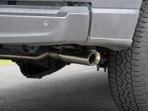American Thunder Cat-Back Exhaust System Fits 2021-2025 Ford F-150 2.7L, 3.5L, 5.0L. American Thunder, Cat-Back, Dual Exit Stainless Steel Exhaust System Flowmaster