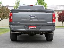 American Thunder Cat-Back Exhaust System Fits 2021-2025 Ford F-150 2.7L, 3.5L, 5.0L. American Thunder, Cat-Back, Dual Exit Stainless Steel Exhaust System Flowmaster