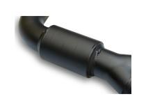 Outlaw Axle-Back Exhaust System Fits 2024-2026 Ford Mustang Gt 5.0-Liter And Ecoboost 2.3-Liter, Outlaw Axle-Back 3.0-Inch Stainless Steel Exhaust System, 4.0-Inch Black Quad Tips With Valves Flowmaster