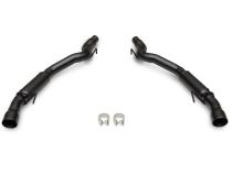 Outlaw Axle-Back Exhaust System Fits 2024-2026 Ford Mustang Gt 5.0-Liter And Ecoboost 2.3-Liter, Outlaw Axle-Back 3.0-Inch Stainless Steel Exhaust System, 4.0-Inch Black Tips With No Valves Flowmaster