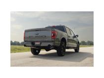 Outlaw Cat-Back Exhaust System Fits 2021-2025 Ford F150 2.7, 3.5 And 5.0-Liter, Powerboost And Non-Hybrid With Factory Dual Tailpipes, Outlaw Cat-Back 3.0-Inch Stainless Steel Exhaust System, 4.50-Inch Black Tips Flowmaster