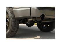 Outlaw Cat-Back Exhaust System Fits 2021-2025 Ford F150 2.7, 3.5 And 5.0-Liter, Powerboost And Non-Hybrid With Factory Dual Tailpipes, Outlaw Cat-Back 3.0-Inch Stainless Steel Exhaust System, 4.50-Inch Black Tips Flowmaster