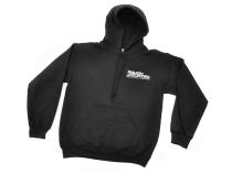 Rough Country Hoodie 100 Percent Preshrunk Cotton Front Rough Country logo Back Jeep design Size Medium Color Black