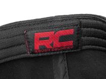 Rough Country Flat Bill Hat Black Rough Country