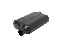 40 Series Delta Flow Chambered Muffler 40 Delta Flow Stainless Steel 2.25 Offset In 2.25 Offset Out Aggressive Sound Flowmaster