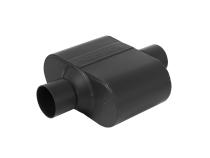 Super 10 Series Chambered Muffler Super 10 Series Stainless Steel 2.50 Center In 2.50 Center Out Aggressive Sound Flowmaster