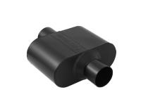Super 10 Series Chambered Muffler Super 10 Series Stainless Steel 2.50 Center In 2.50 Center Out Aggressive Sound Flowmaster