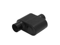 Super 10 Series Chambered Muffler Super 10 Series Stainless Steel 3.00 Offset In/3.00 Center Out Aggressive Sound Flowmaster