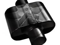 Super 10 Series Chambered Muffler Super 10 Series Stainless Steel 3.00 Offset In/3.00 Center Out Aggressive Sound Flowmaster